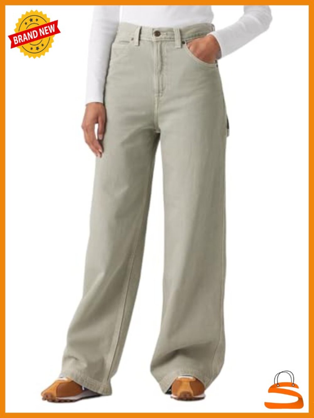 Women's Cinch Baggy Carpenter Jeans Straight Leg - Non-Stretch Cotton